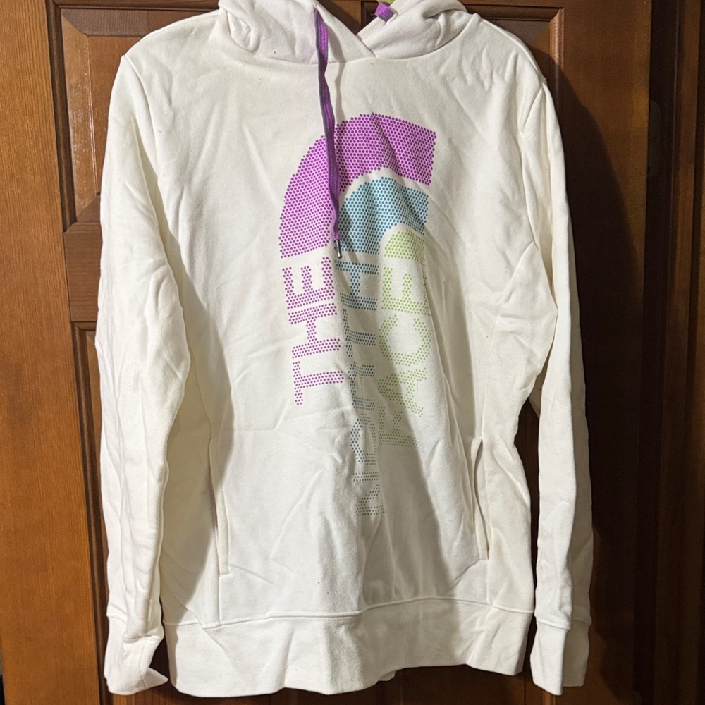 White North Face Hoodie